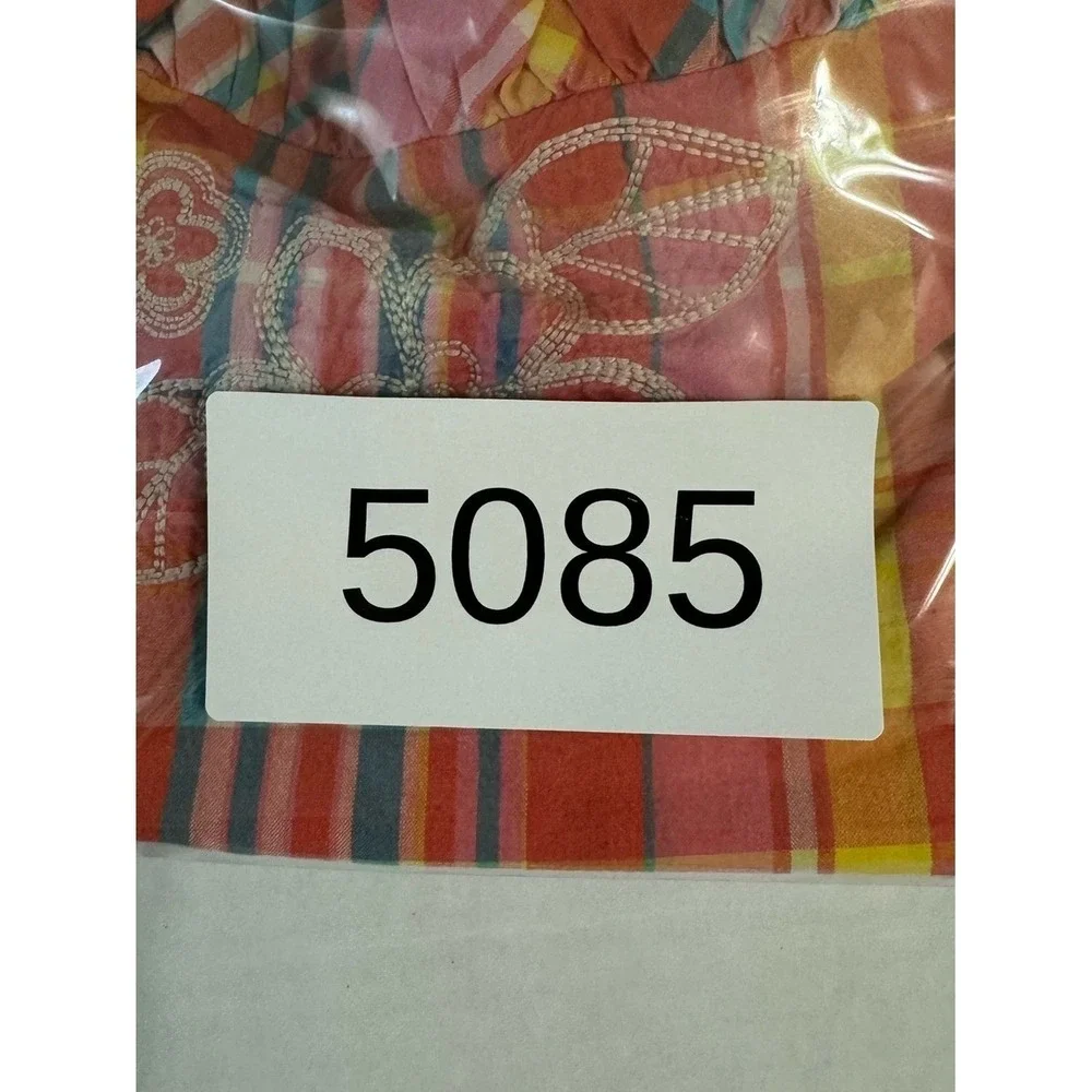 OshKosh Madras Plaid Sundress Size 4T